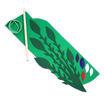 Small - Green Growing - Banner - DIY